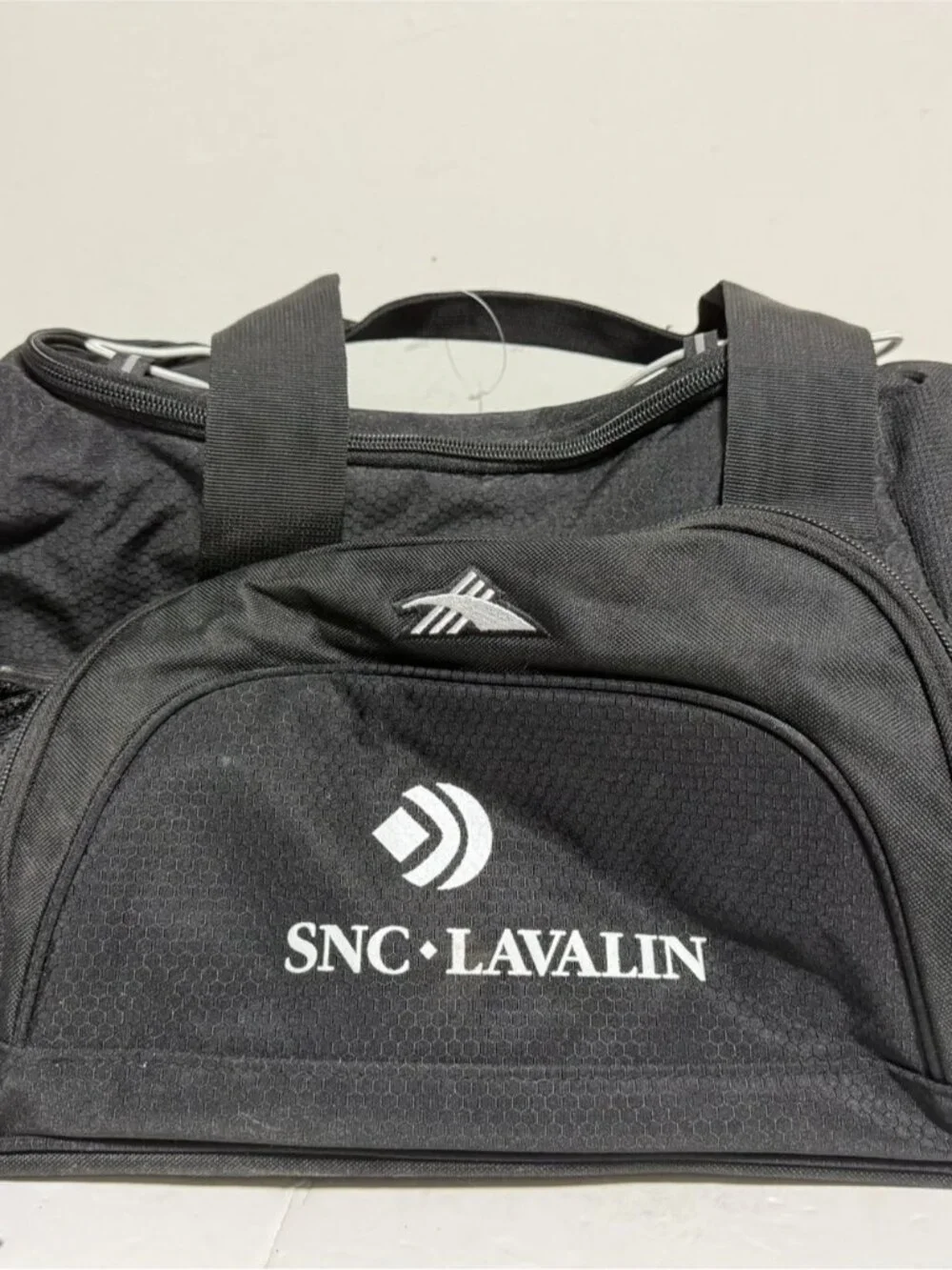 High Sierra Black Duffel Gym Bag Travel Sports Bag